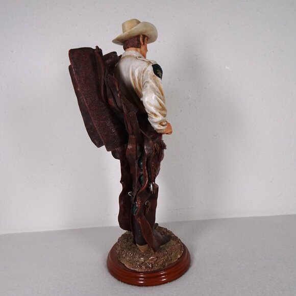Vintage Vanmark Cowboy Statue Legends of the Law "Defender of the Range" 1/0689 - Picture 8 of 16